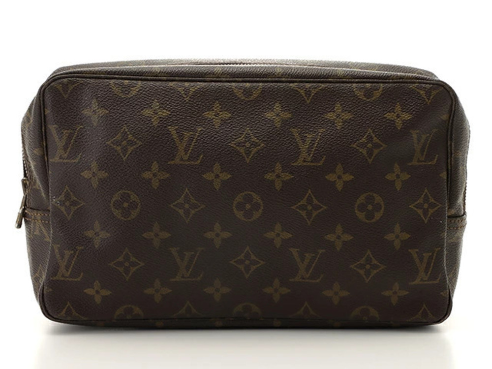 LOUIS VUITTON Trousse Toilette Cosmetic Pouch Clutch Shoulder Bag Monogram